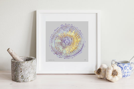 Shona Branigan Giclee Tree print Hackfall Oak